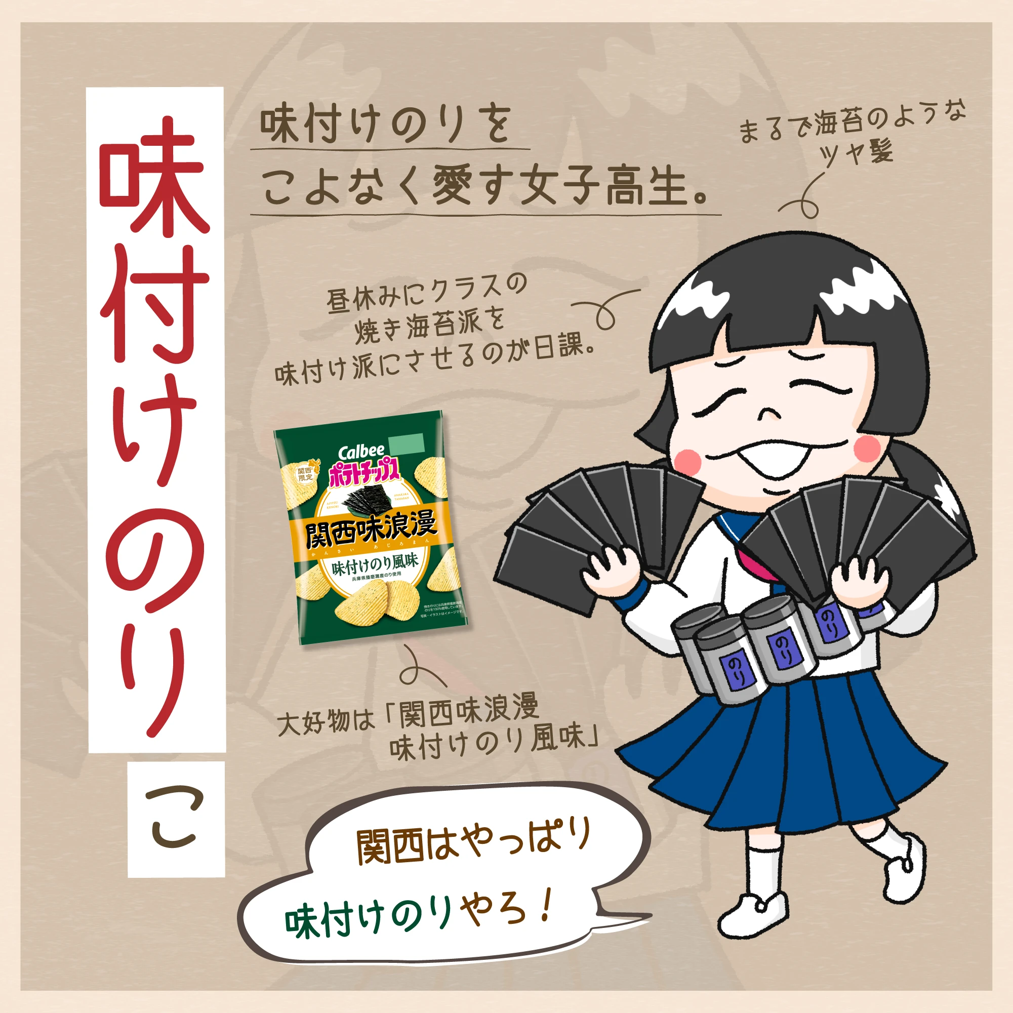 味付けのりこ